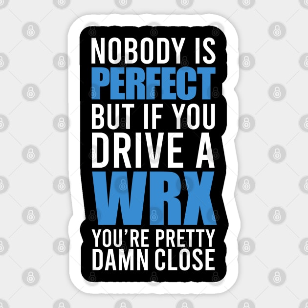 WRX Owners Sticker by VrumVrum